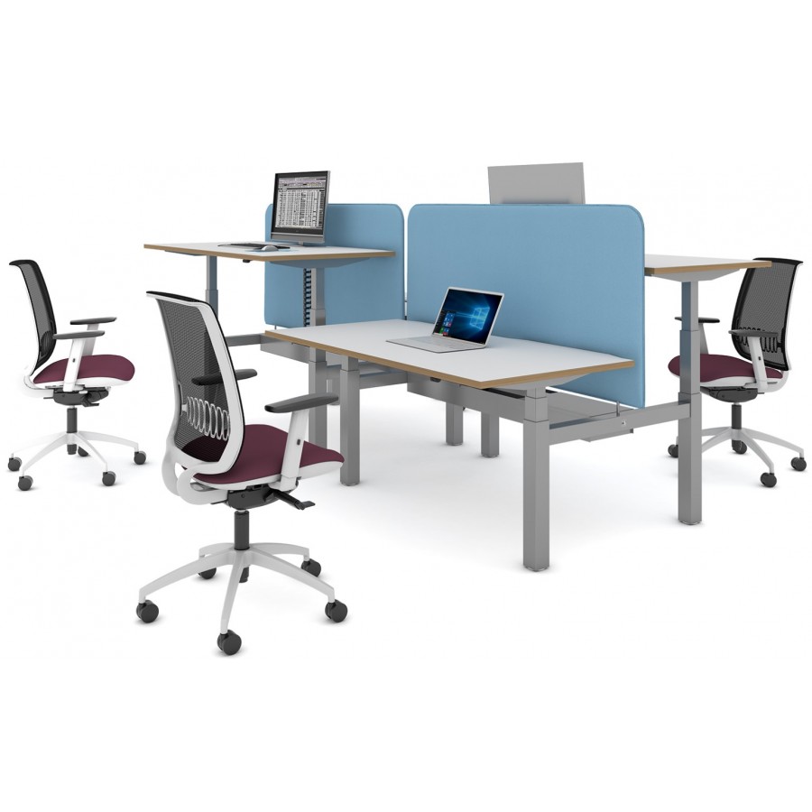 Elev8 Touch Back to Back Sit-Stand Straight Office Desk